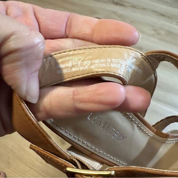 THE LIMITED Franny Size 8.5 Woven Design Heeled Sandal - Picture 4 of 15